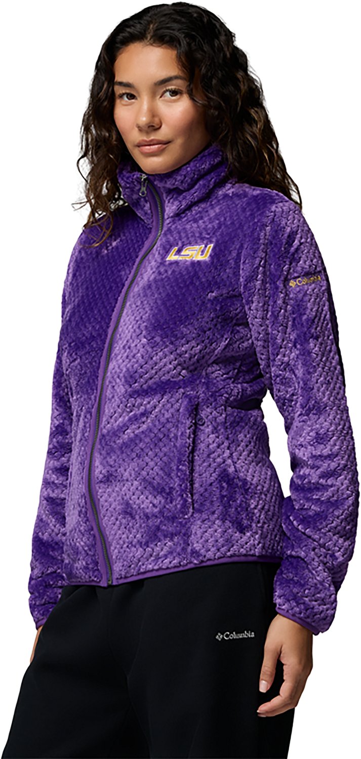 Columbia LSU Tigers Fireside II Sherpa Full-Zip Jacket - view number 2