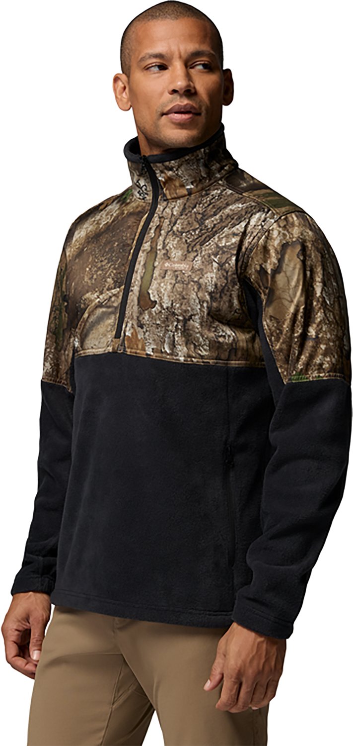 Columbia Sportswear Men's PHG Fleece Overlay 1/4 Zip Pullover - view number 2