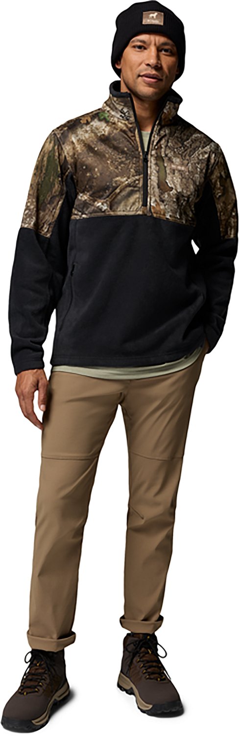 Columbia Sportswear Men's PHG Fleece Overlay 1/4 Zip Pullover - view number 7
