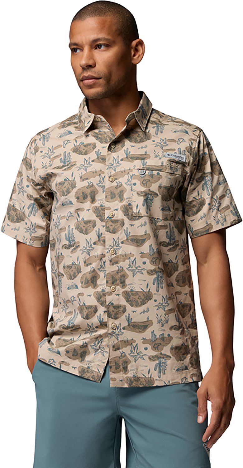 Columbia Sportswear Men's Wild Cast Camp Button Down Shirt