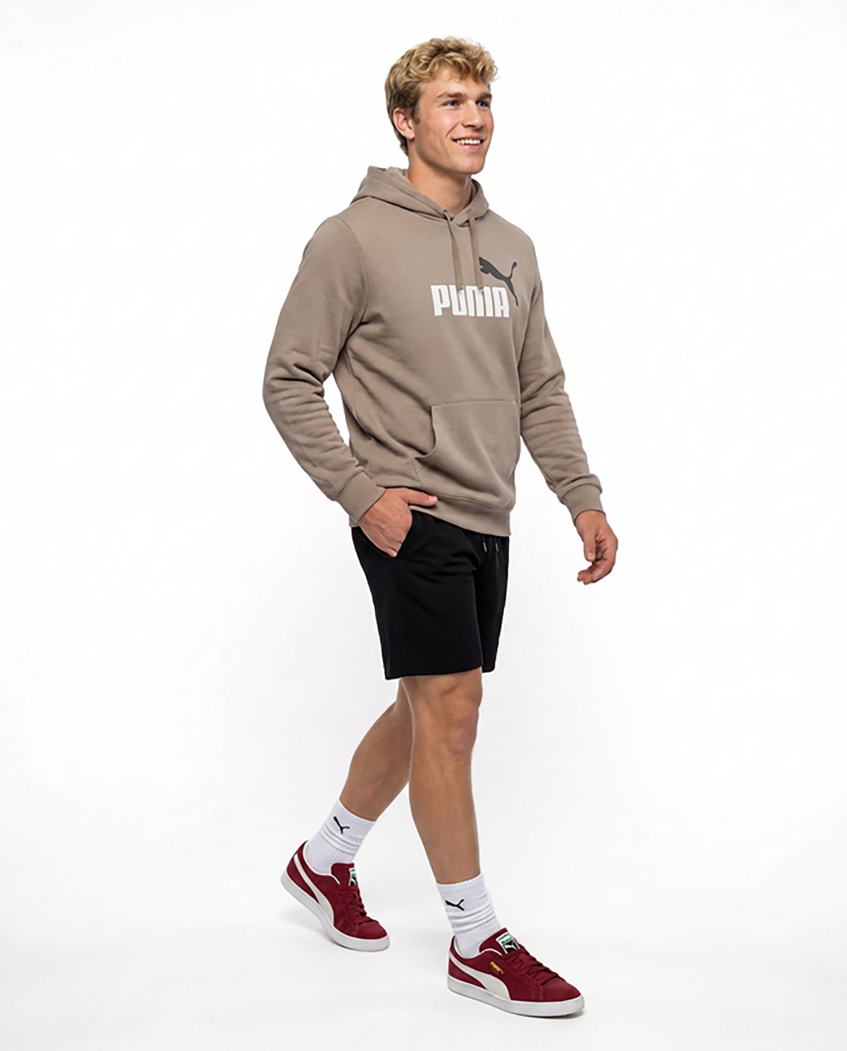 PUMA Men's 2 Tone Fleece Hoodie - view number 3