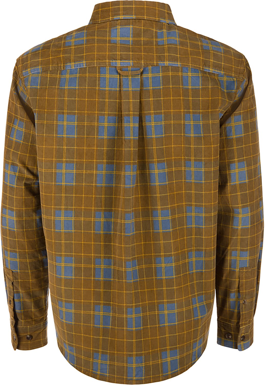 Drake Men's Midwale Corduroy Plaid Long Sleeve Button Down Shirt - view number 3