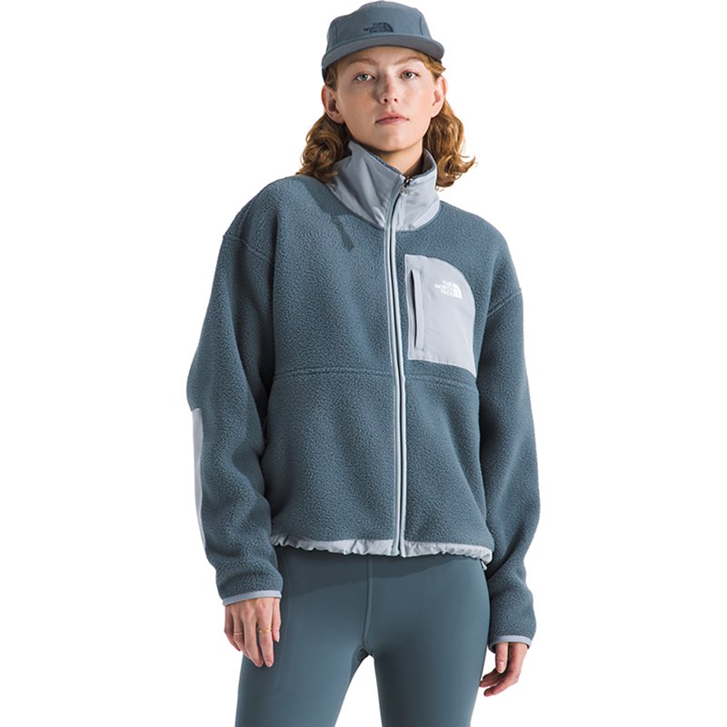 The North Face | Women's Yumiori Off Peak Full Zip Jacket | Size Small In Granite Grey/frost Grey | Polyester