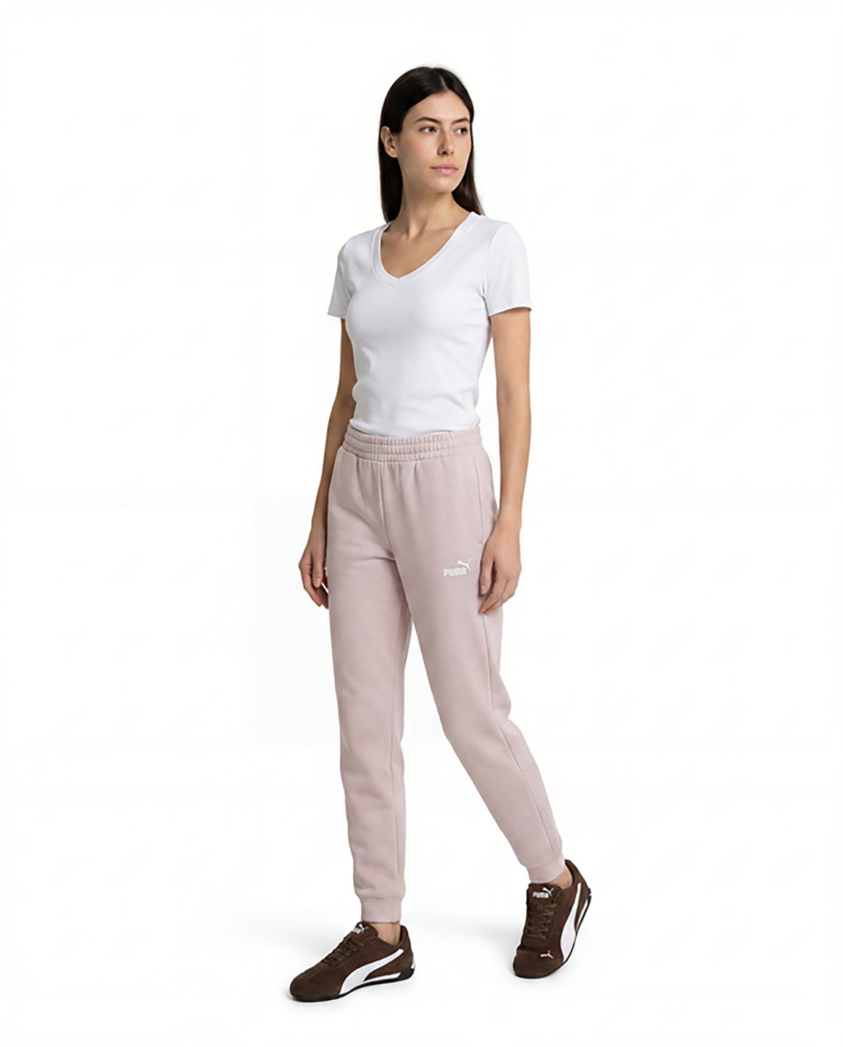 PUMA Women's High-Waist Fleece Joggers - view number 3