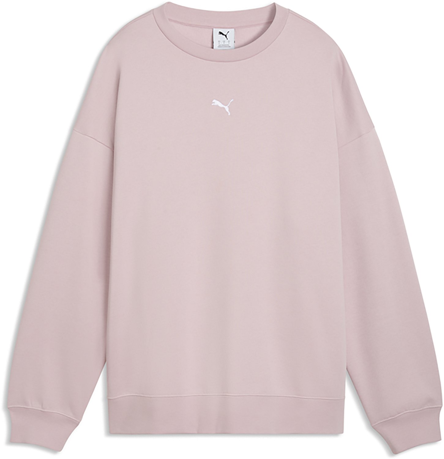 PUMA Women's Essential Oversized Crew Fleece Sweatshirt - view number 4