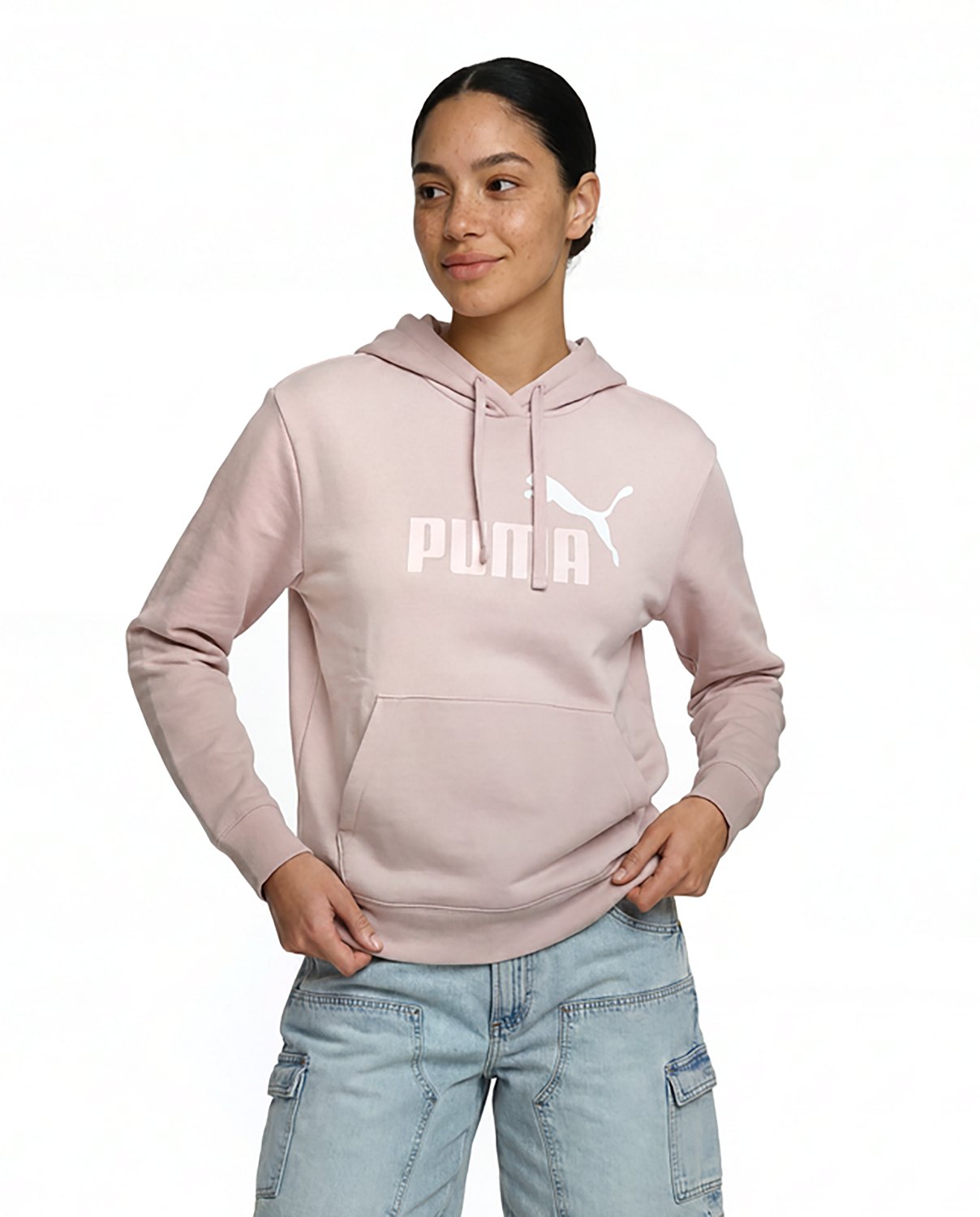PUMA Women's 2 Tone Fleece Hoodie