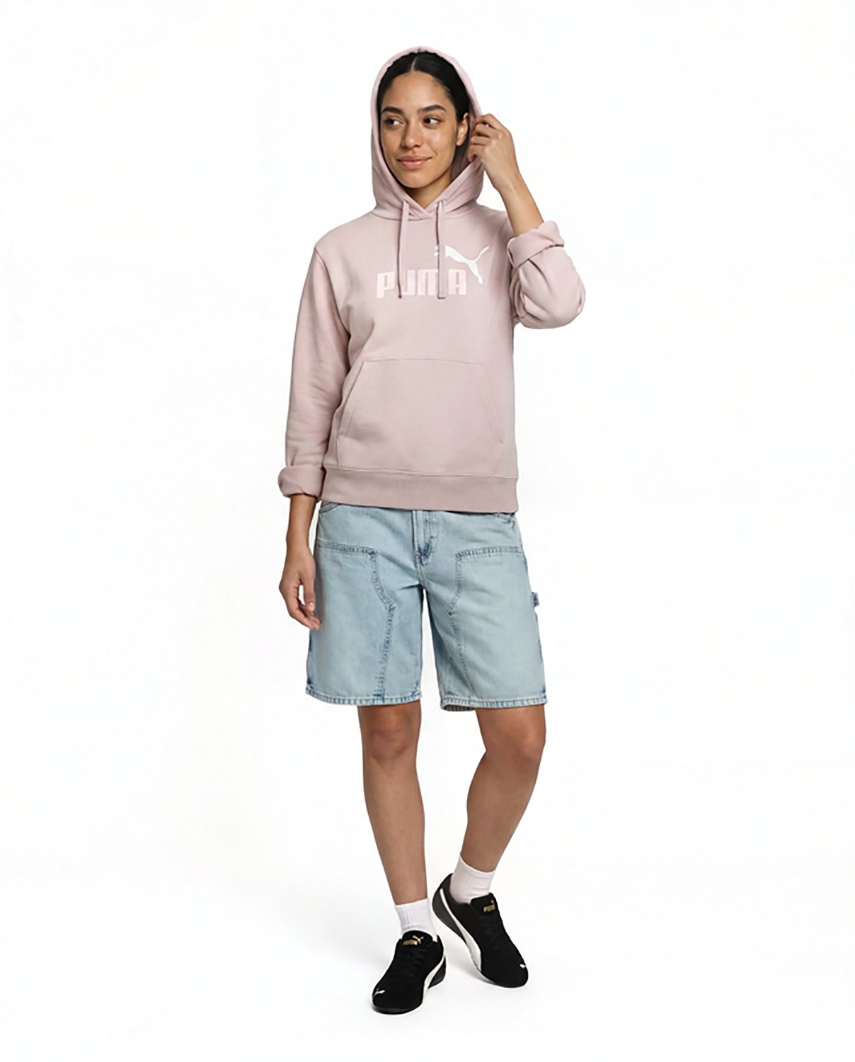PUMA Women's 2 Tone Fleece Hoodie - view number 3