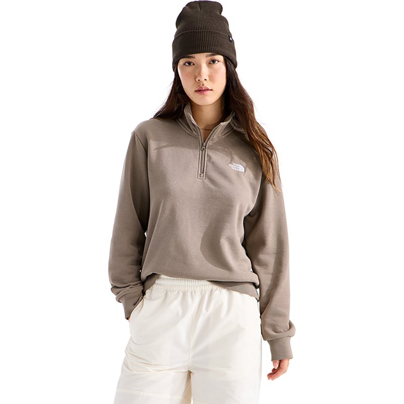 The North Face Women’s Evolution Simple Dome Regular ¼ Zip (Size: Medium): Garnet