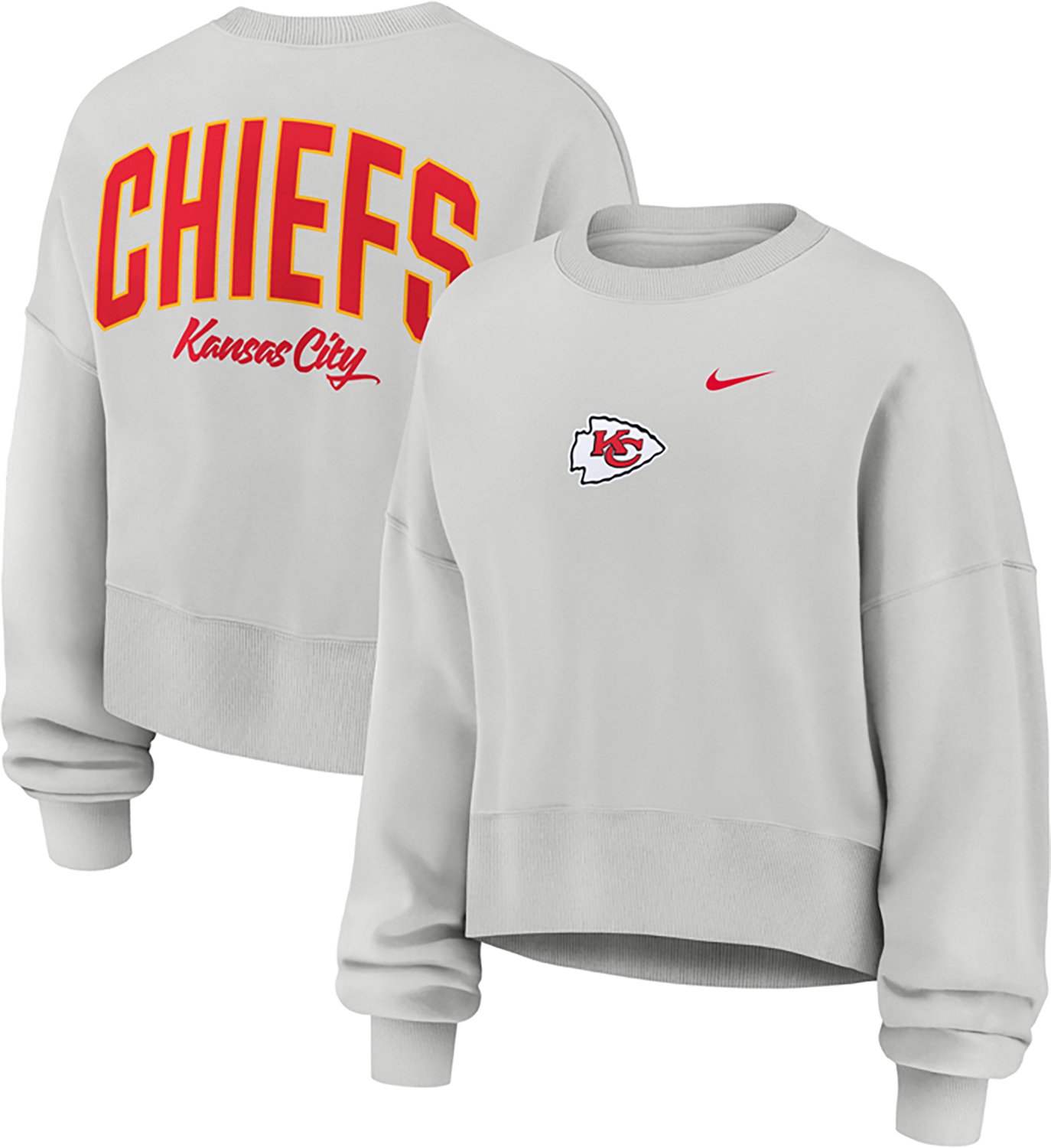 Nike Men's Kansas City Chiefs New Season Phoenix Sweatshirt - view number 3