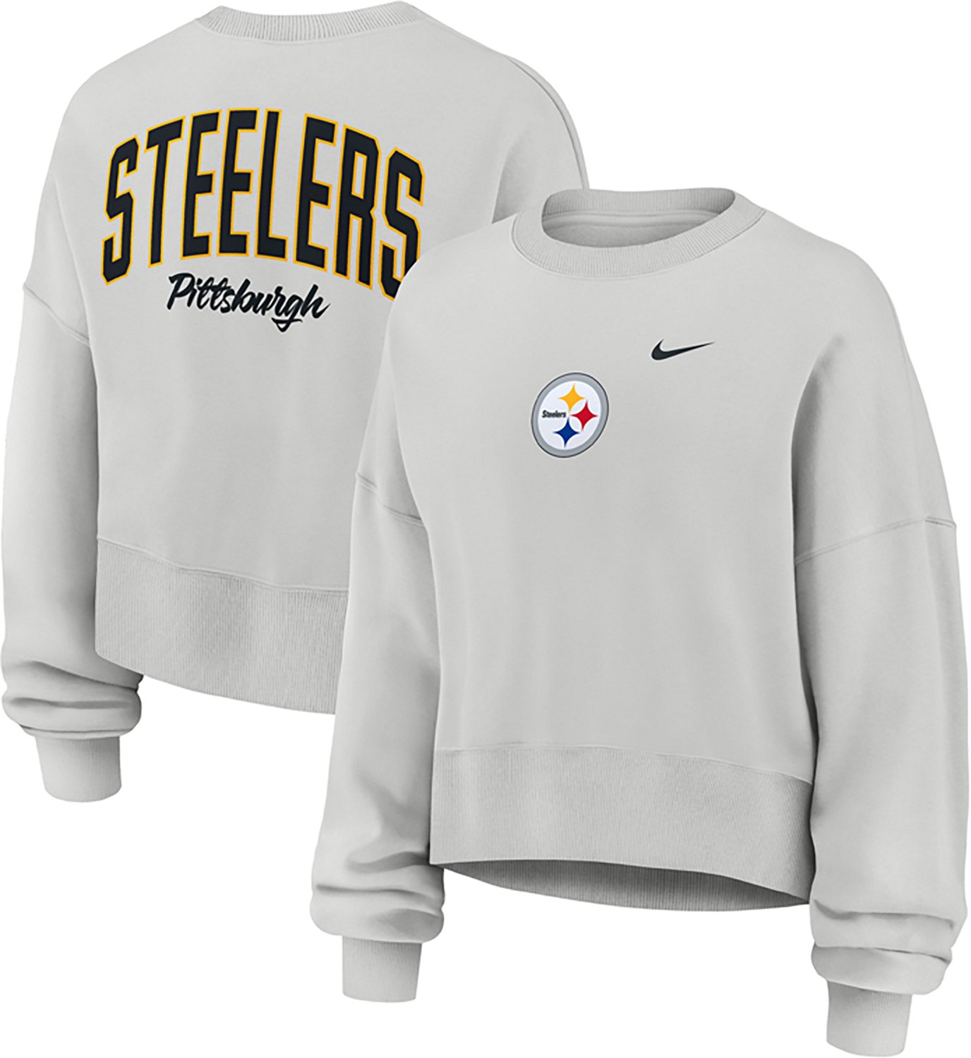 Nike Women's Pittsburgh Steelers New Season Phoenix Sweatshirt - view number 3