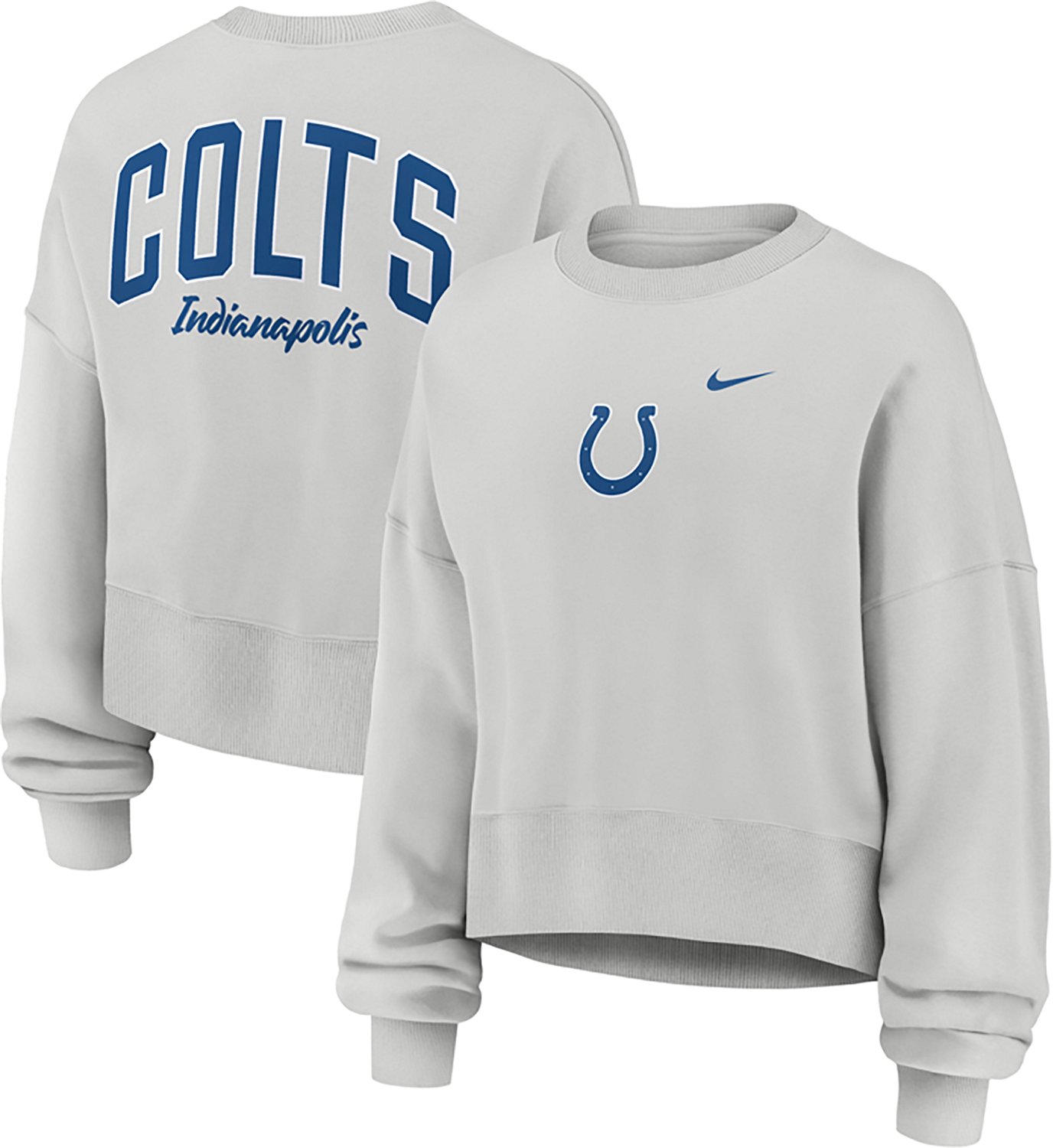 Nike Men's Indianapolis Colts New Season Phoenix Sweatshirt - view number 3