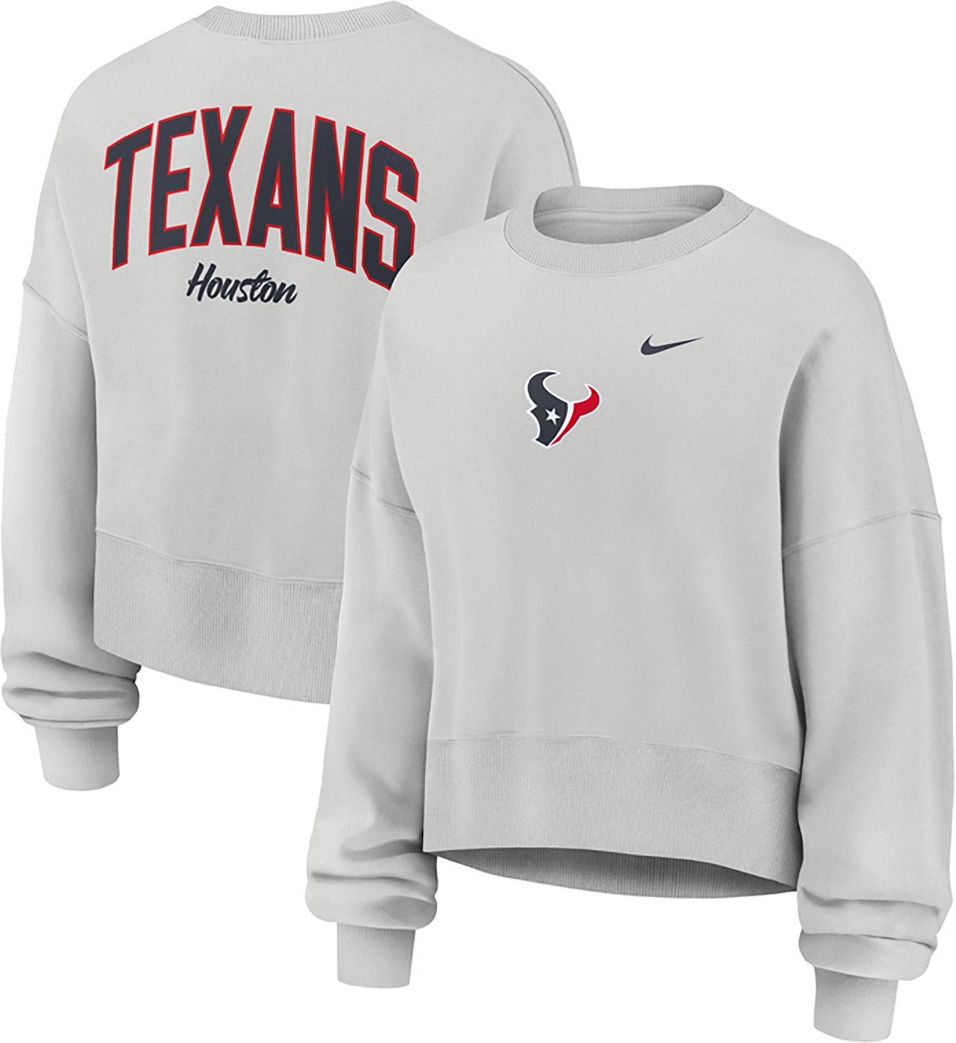 Nike Women's Houston Texans New Season Phoenix Sweatshirt - view number 3