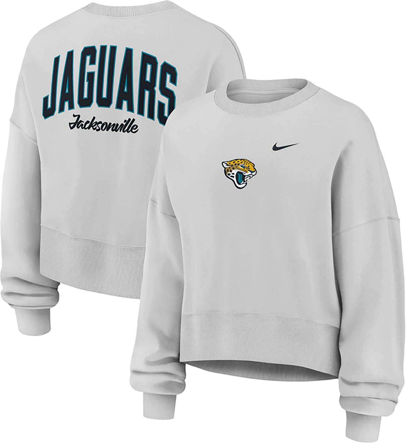 Nike Women's Jacksonville Jaguars New Season Phoenix Sweatshirt - view number 3