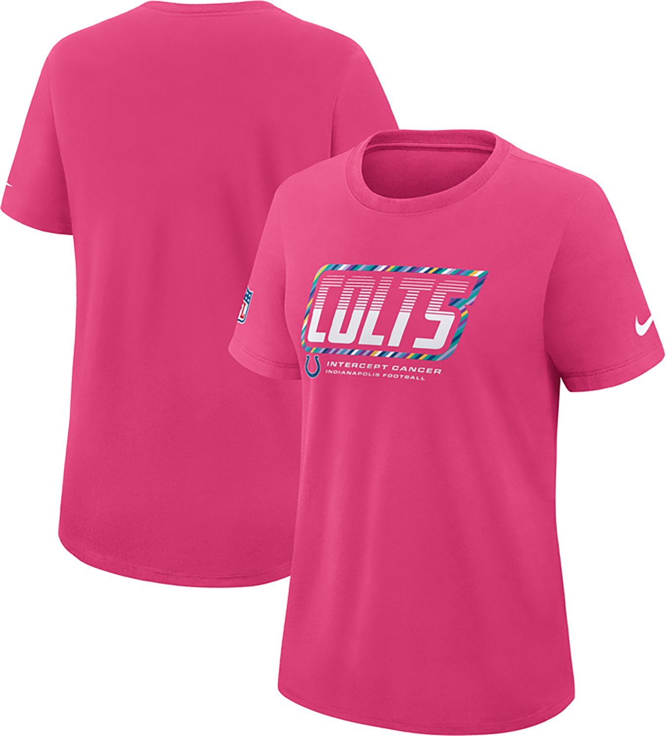 Nike Women's Indianapolis Colts Crucial Catch Graphic T-shirt - view number 3