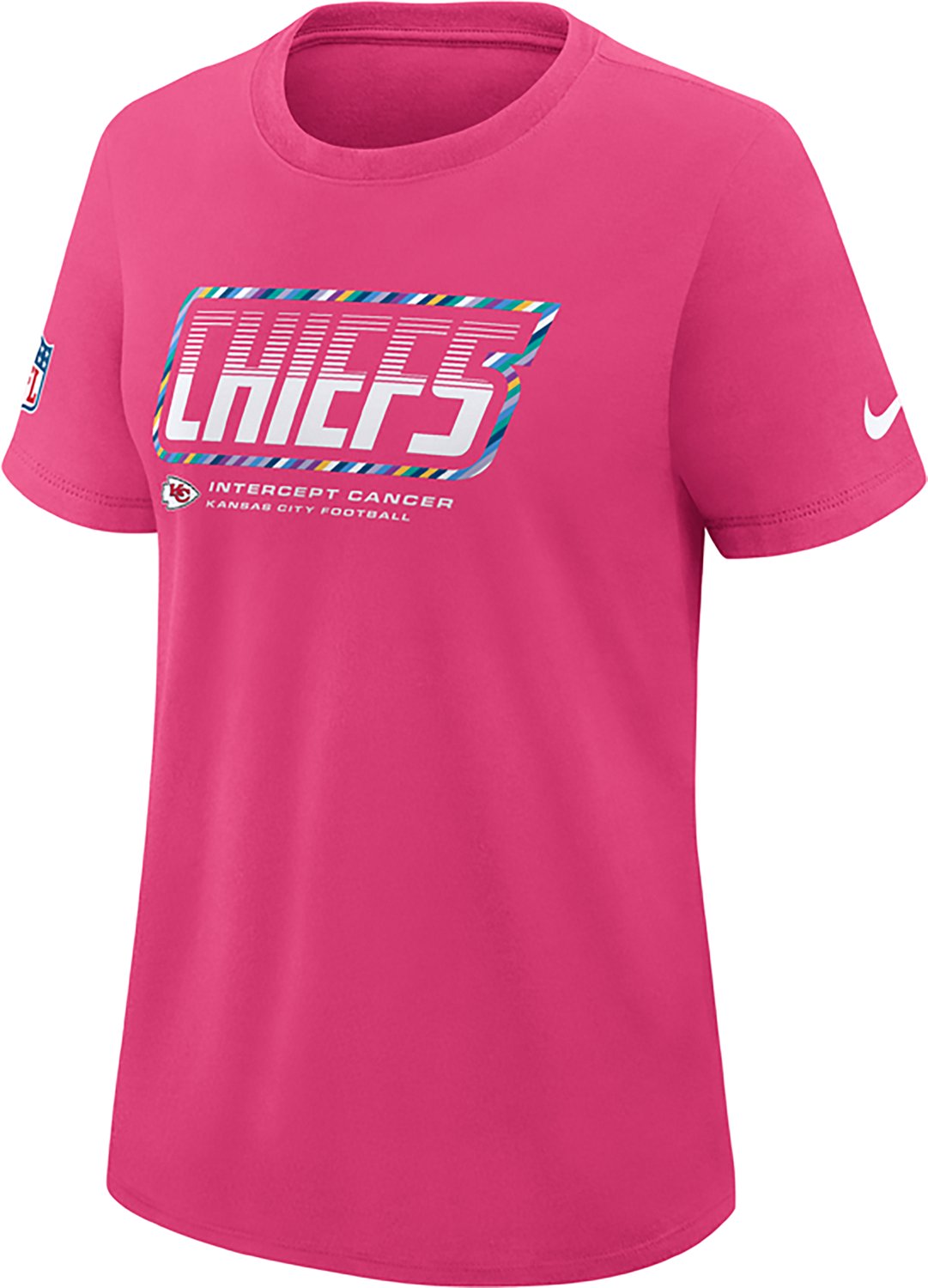 Nike Women's Kansas City Chiefs Crucial Catch Graphic T-shirt