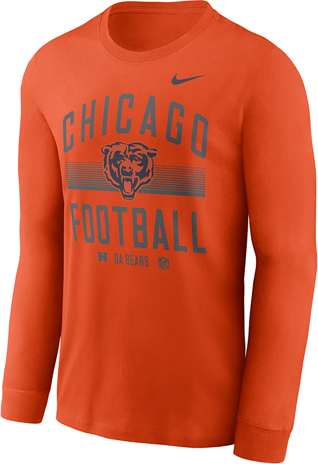 Nike Men's Chicago Bears Essential Always Prepared Long Sleeve Graphic T-shirt