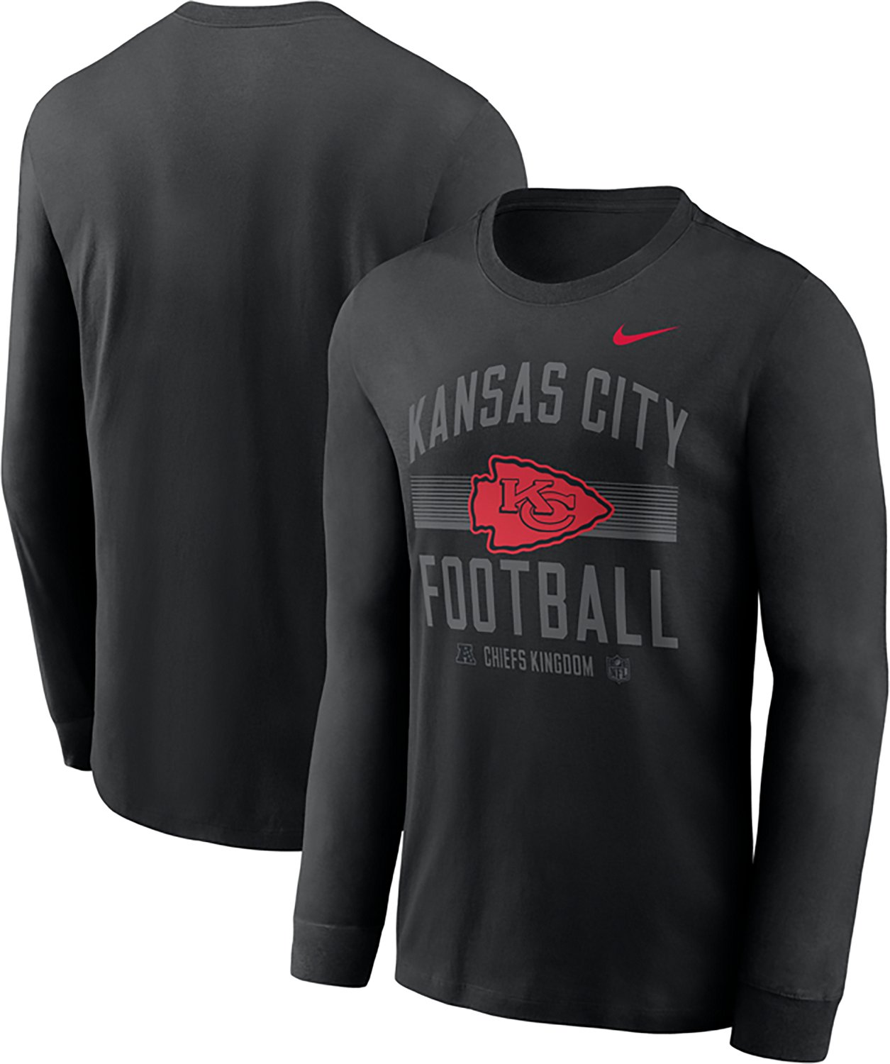 Nike Men's Kansas City Chiefs Essential Always Prepared Graphic T-shirt - view number 5