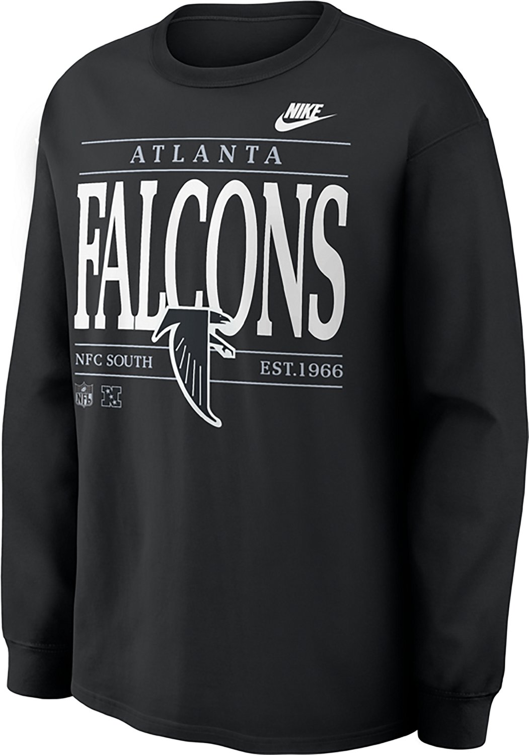 Nike Men's Atlanta Falcons Red Zone Max 90 Long Sleeve Graphic T-shirt