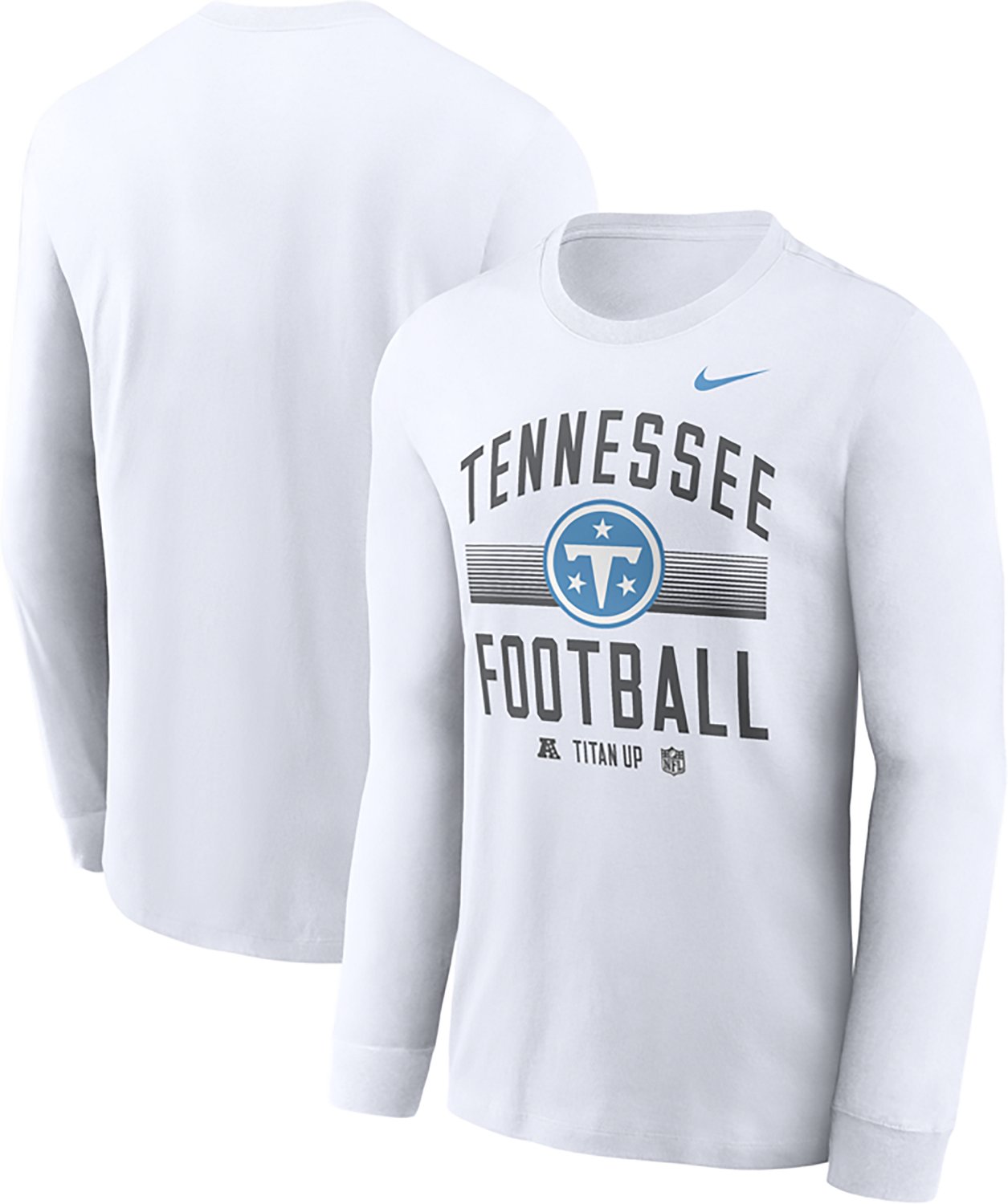 Nike Men's Tennessee Titans Essential Always Prepared Long Sleeve Graphic T-shirt - view number 3