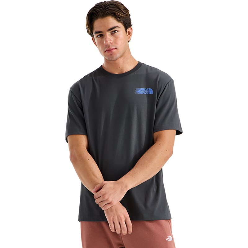 The North Face Men’s Retro Trail Relaxed Short-Sleeve T-Shirt—graphic (Size: Medium): Anthracite Grey