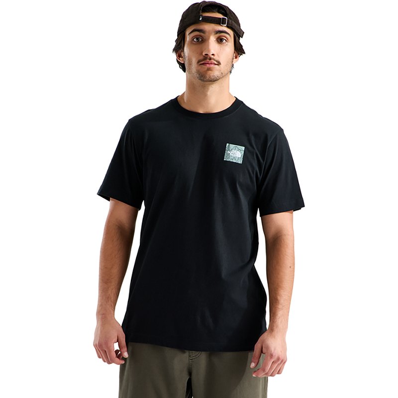 The North Face Men’s Monte Regular Short-Sleeve T-Shirt—graphic (Size: Medium): Black