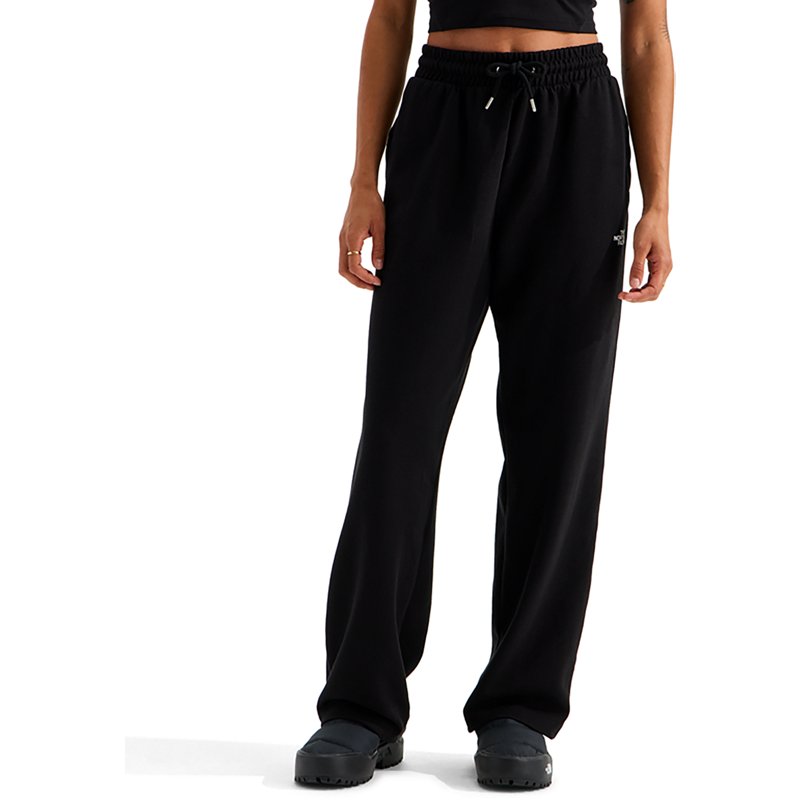 The North Face Women's Double Knit Wide-Leg High-Waisted Pants - Tnf Black