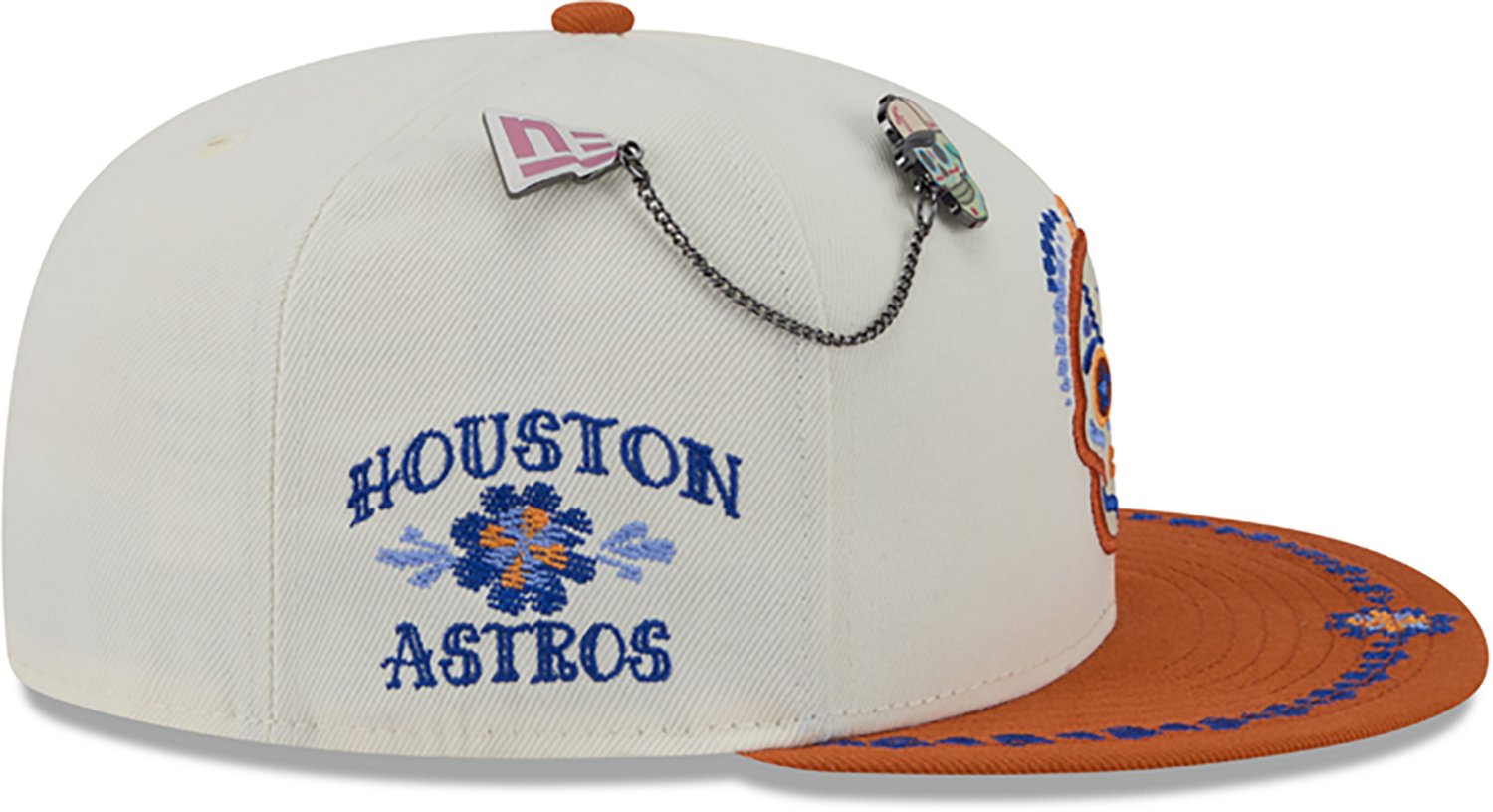 New Era Houston Astros Day of the Dead 59FIFTY Fitted Cap - view number 5