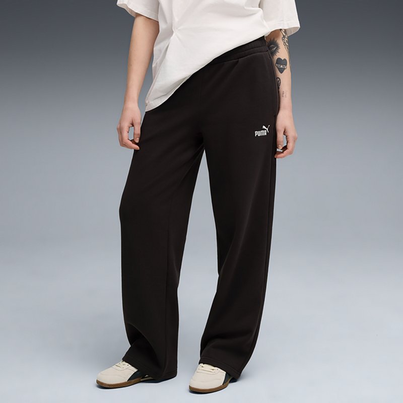 PUMA Women's Essentials Small No. 1 Logo Comfort Straight Pants