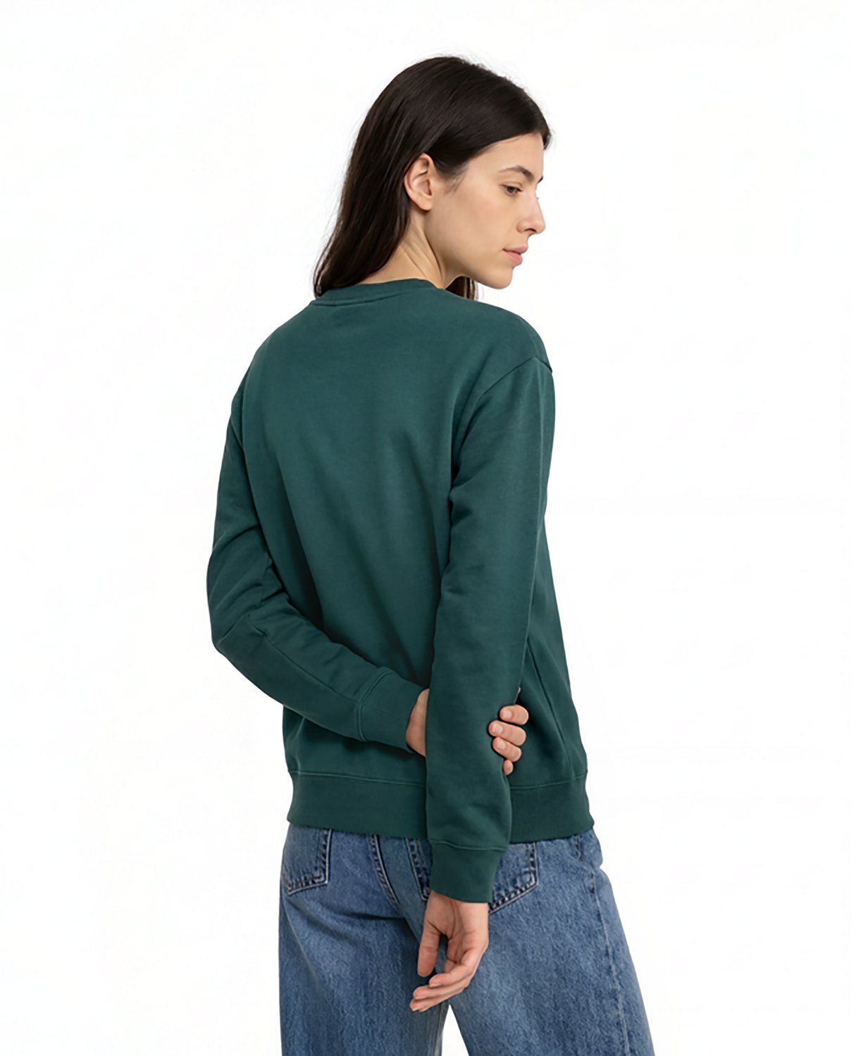 PUMA Women's Essentials Sequins Standard Fleece Crew - view number 2