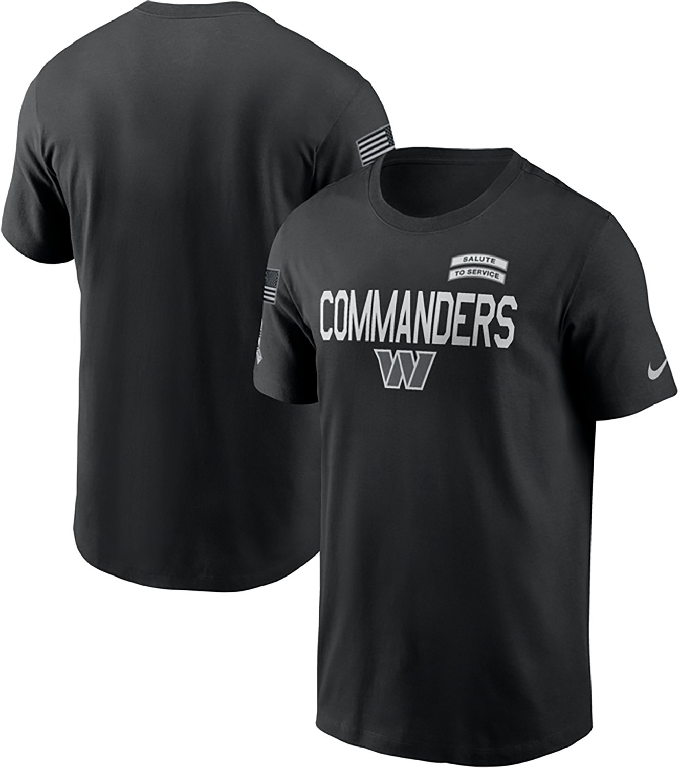Nike Men's Washington Commanders Salute to Service Dri-FIT Graphic T-shirt - view number 3