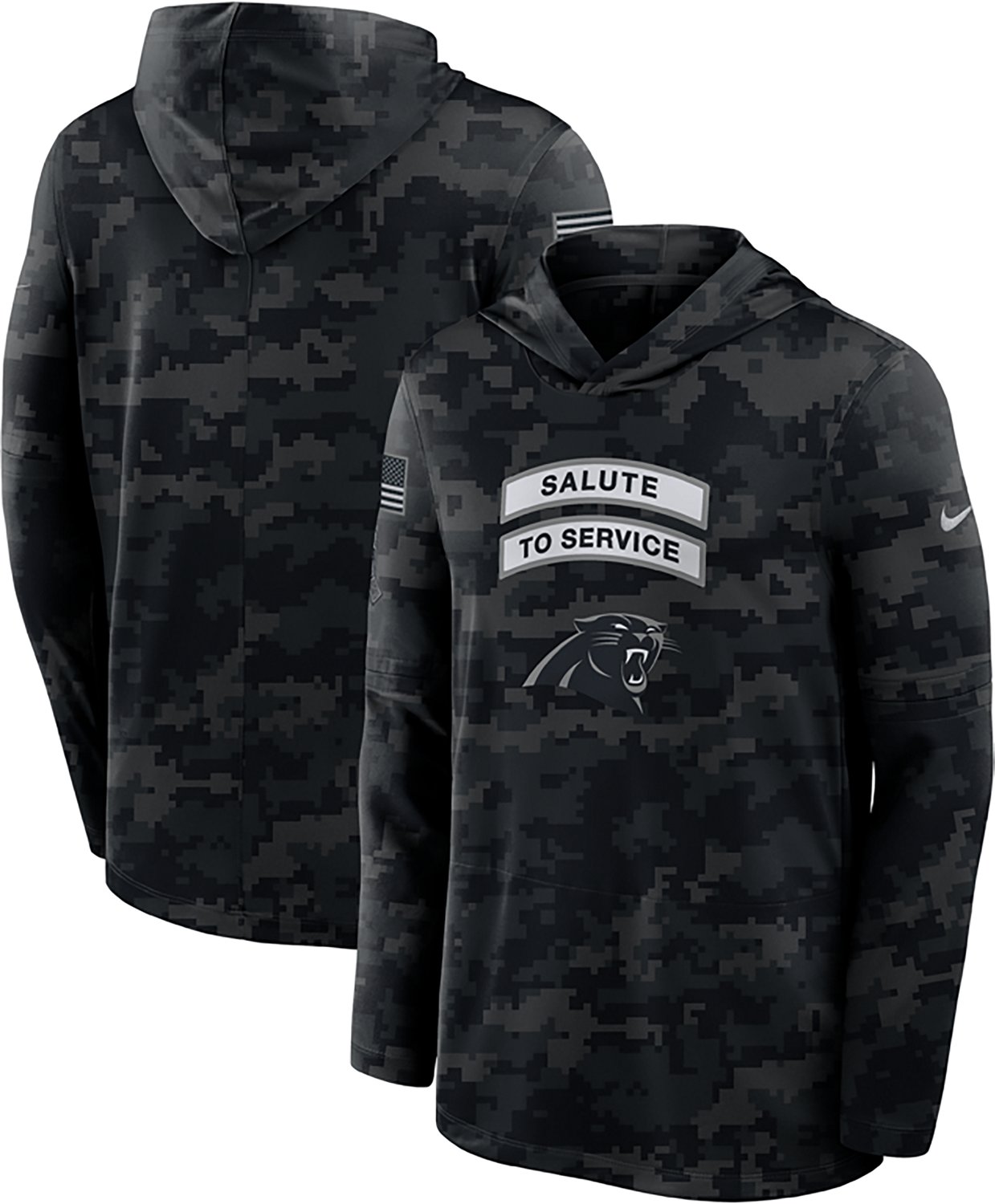 Nike Men's Carolina Panthers Salute to Service Hoodie - view number 3