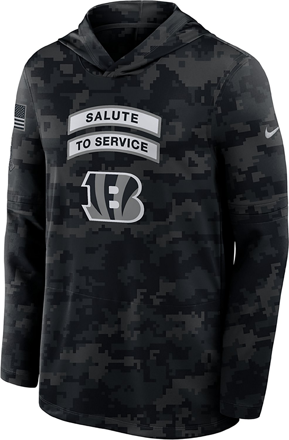 Nike Men's Cincinnati Bengals Salute to Service Hoodie