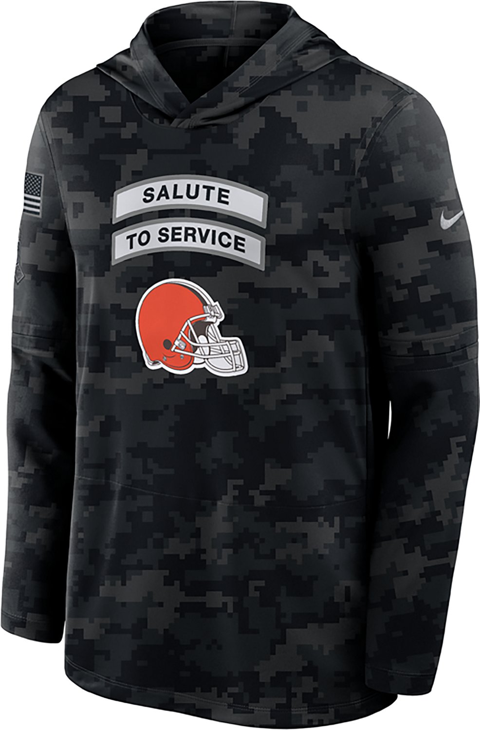 Nike Men's Cleveland Browns Salute to Service Hoodie
