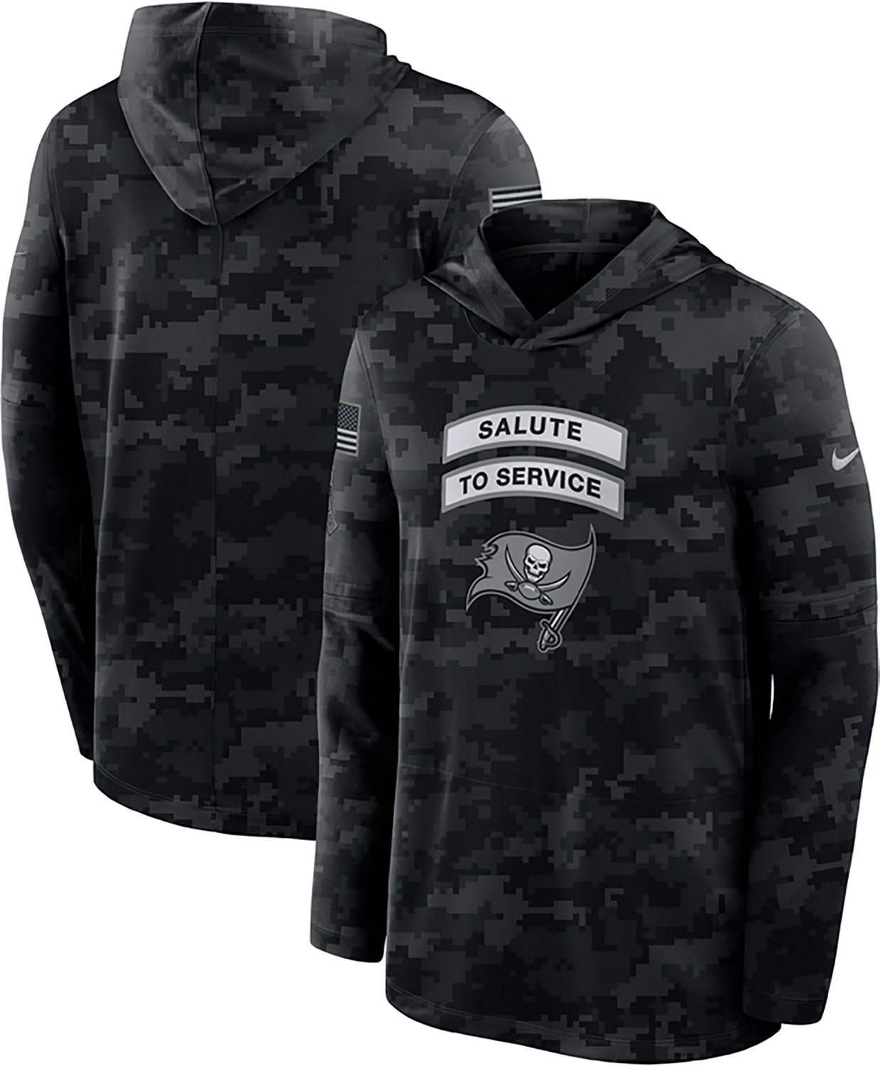 Nike Men's Tampa Bay Buccaneers Salute to Service Hoodie - view number 3