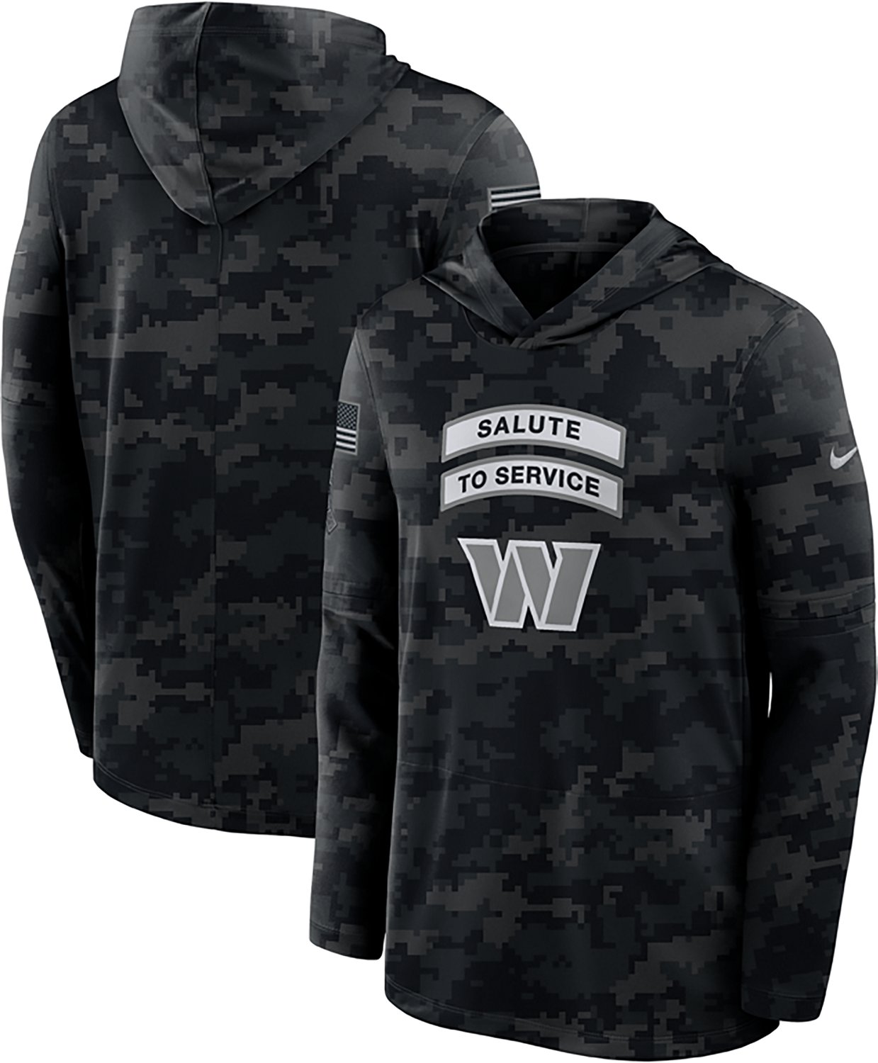 Nike Men's Washington Commanders Salute to Service Hoodie - view number 3