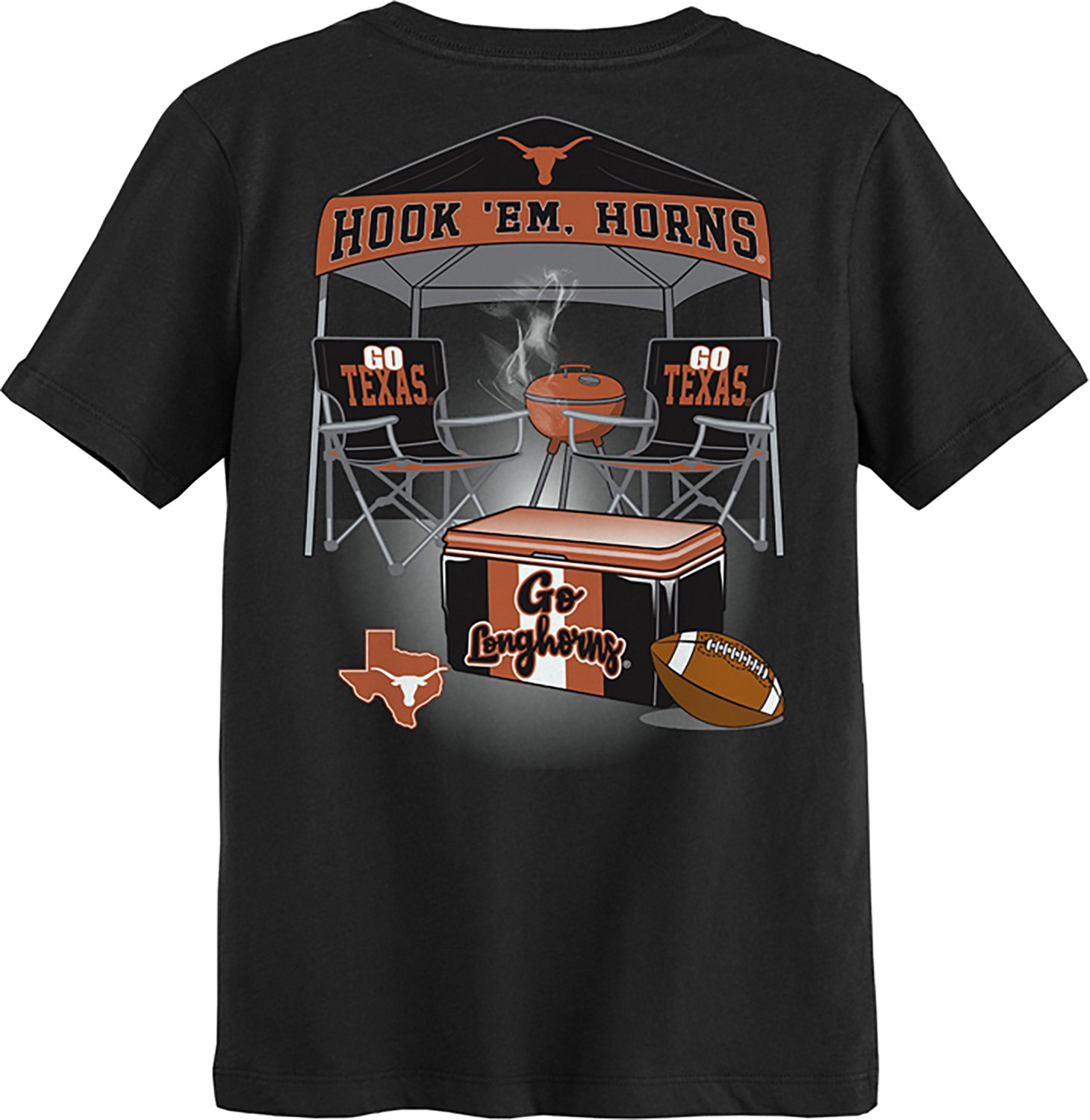 Outerstuff Boys' University of Texas Tailgater Graphic T-shirt - view number 2