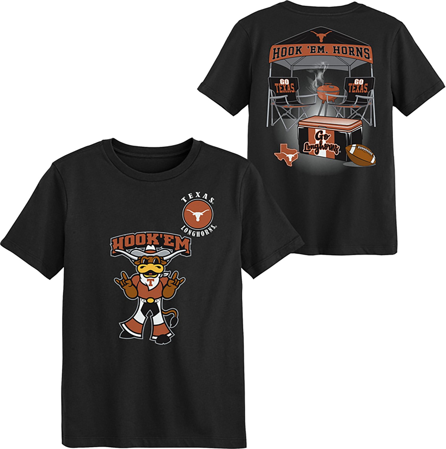 Outerstuff Boys' University of Texas Tailgater Graphic T-shirt - view number 3