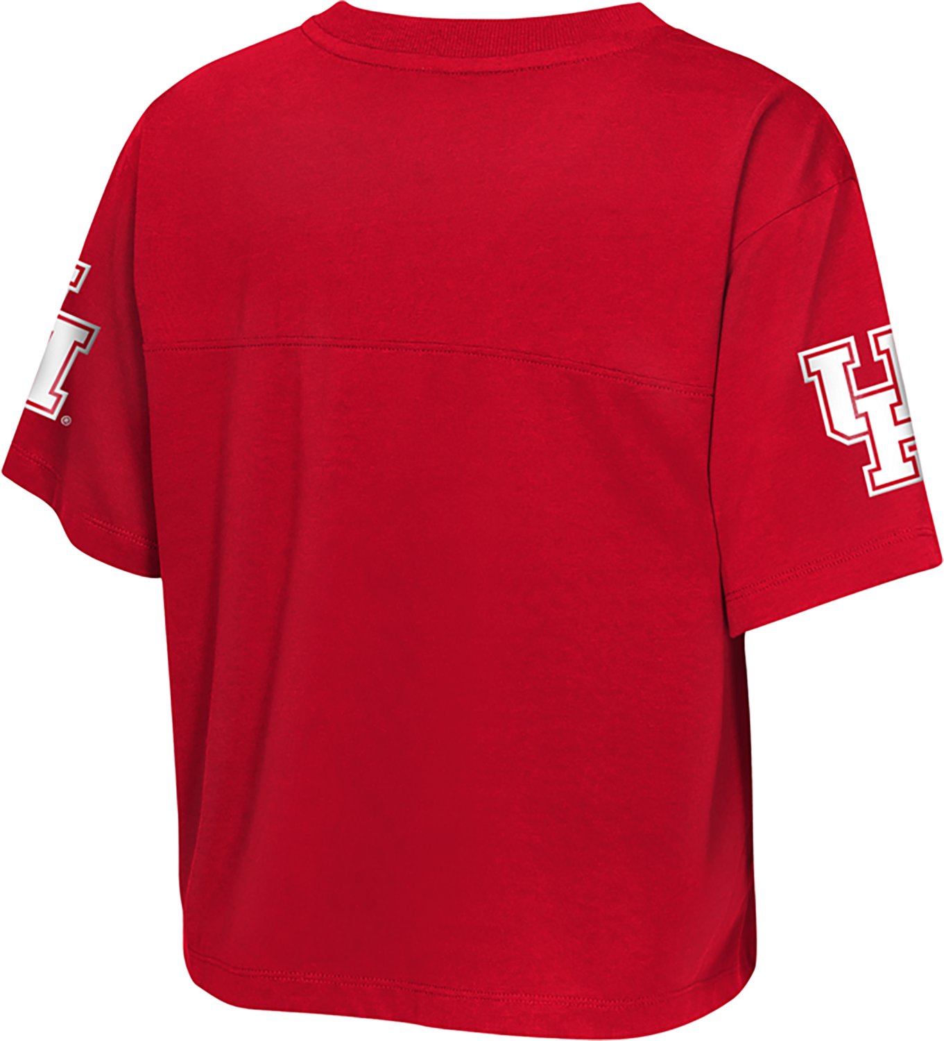 Outerstuff Girls' University of Houston Cropped Football Top - view number 2