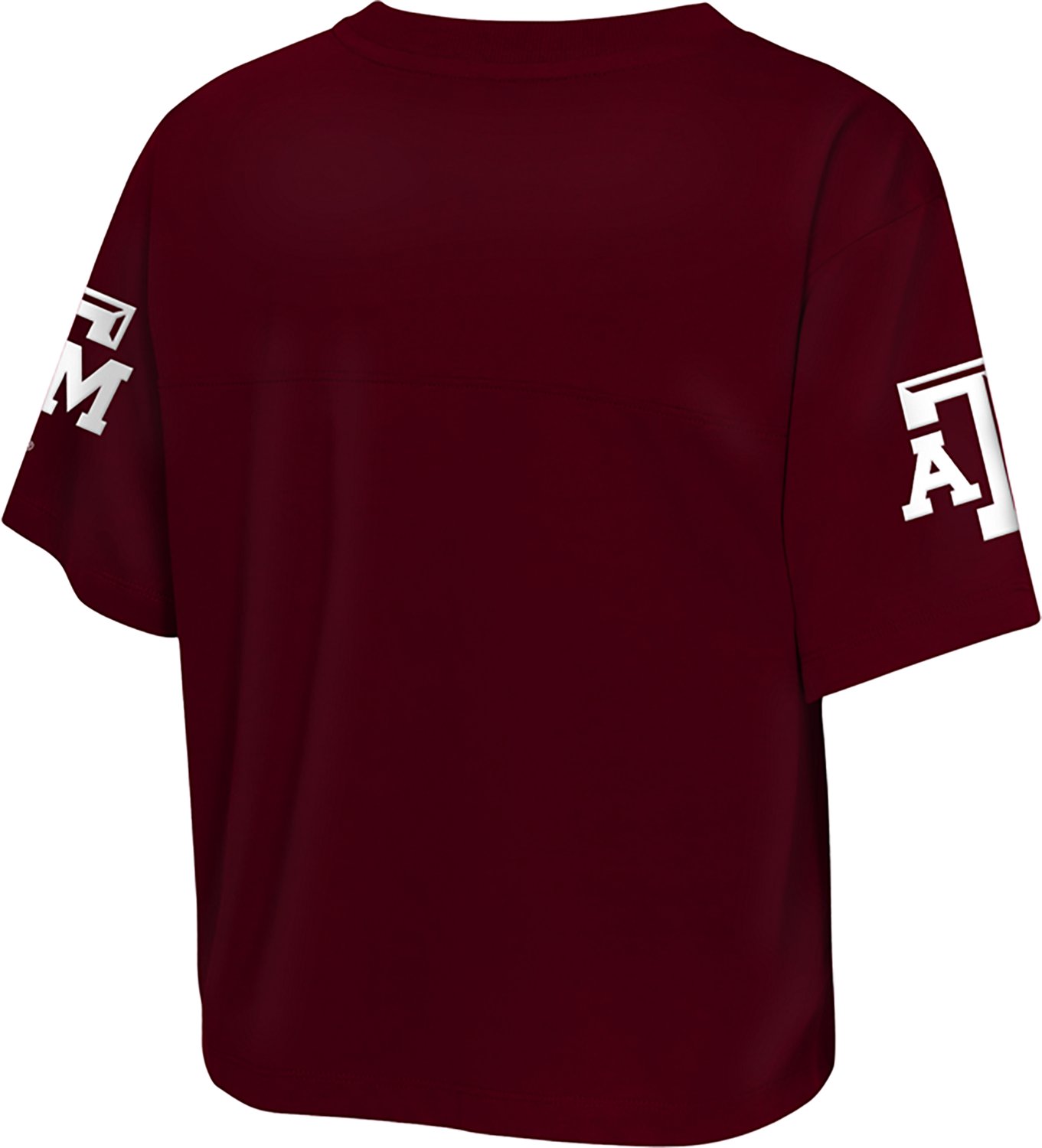 Outerstuff Girls' Texas A&M University Cropped Football Top - view number 2