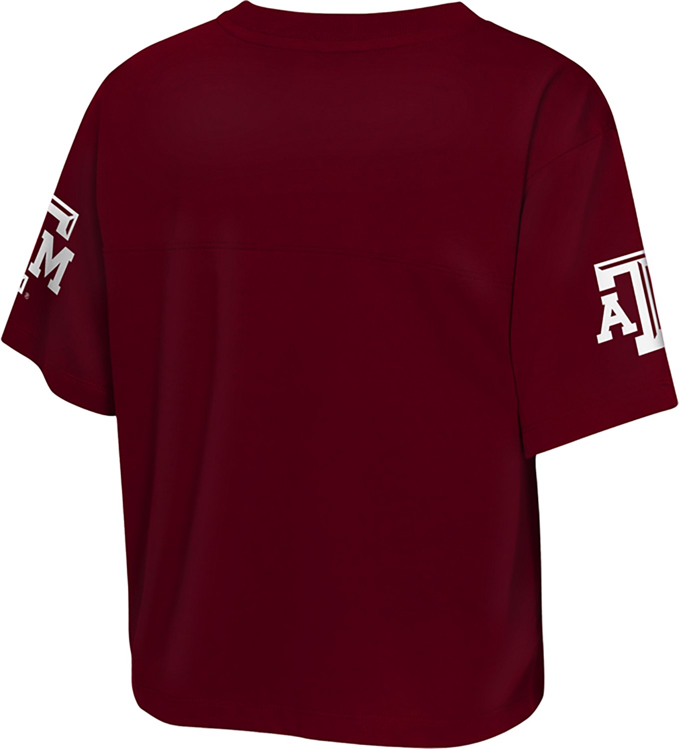 Outerstuff Girls' Texas A&M University Cropped Football Top - view number 2