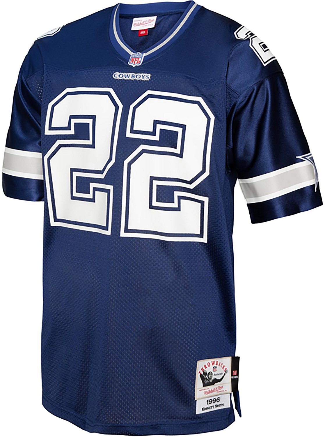 Mitchell & Ness Men's Cowboys Legacy Player 1996 Name and Number Smith Jersey - view number 2