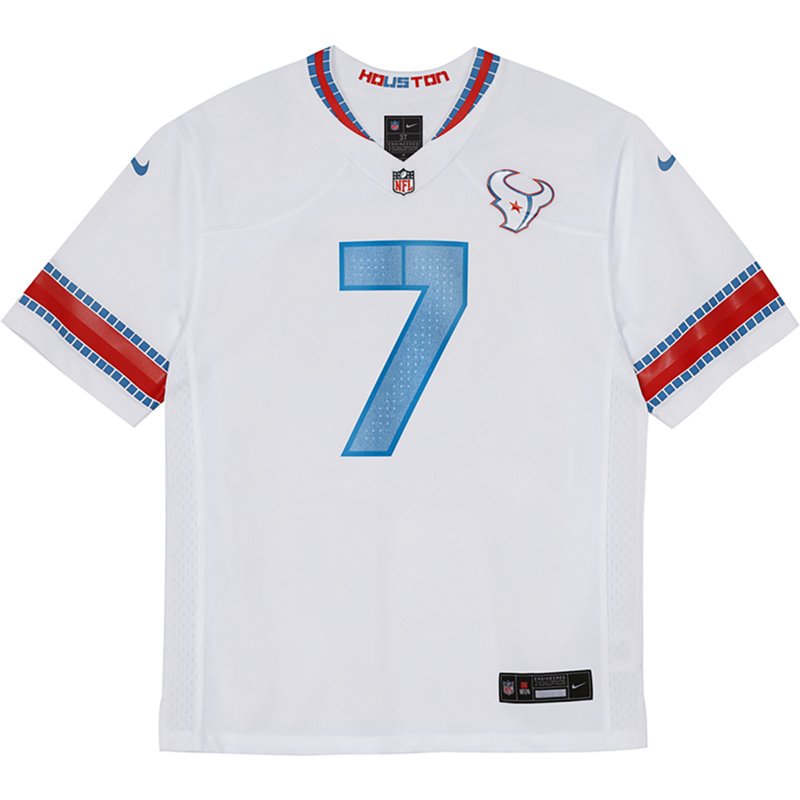 Nike Preschool C.j. Stroud White Houston Texans 2026 Rivalries Collection Game Jersey - White