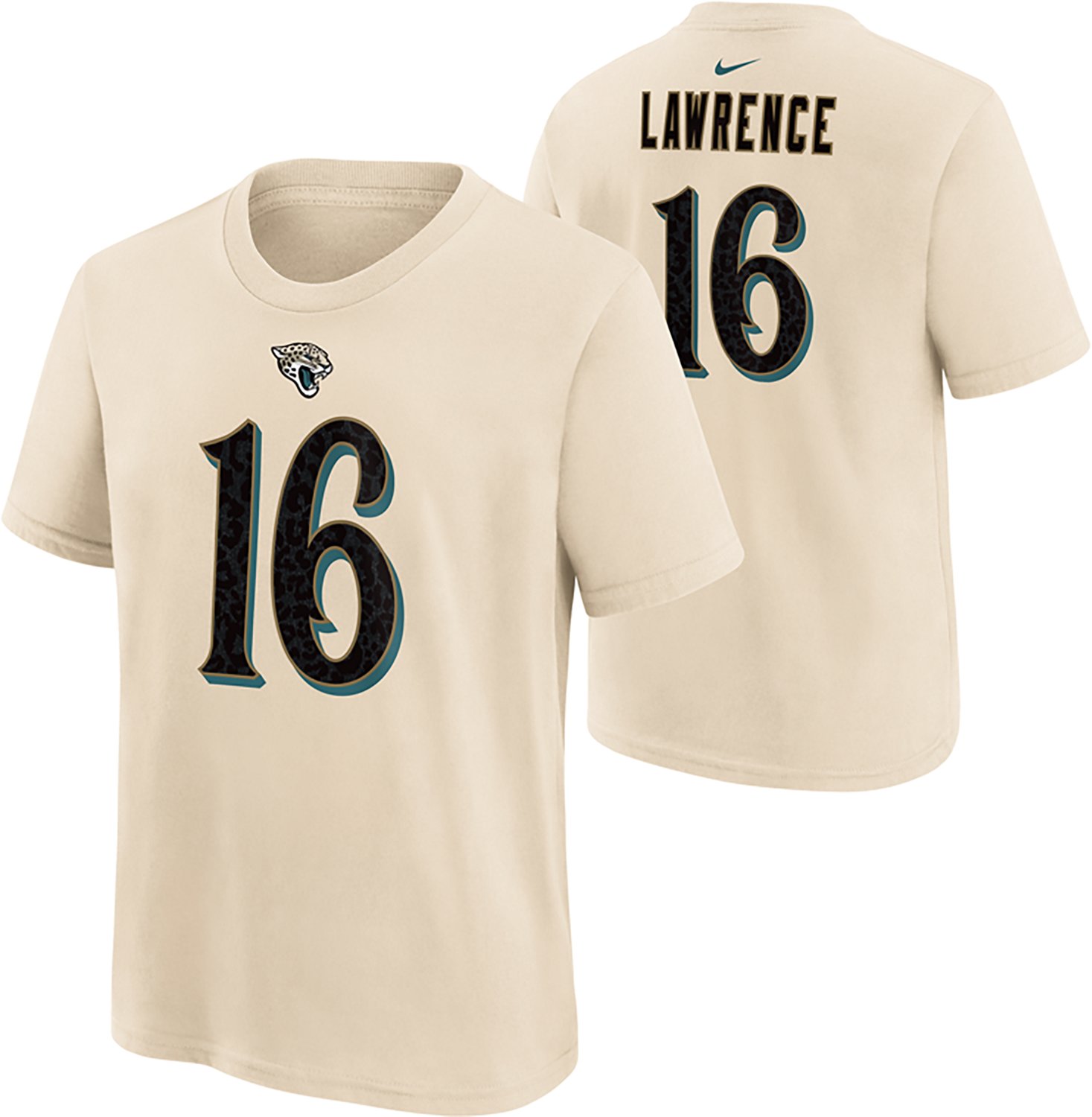Nike Boys' Jacksonville Jaguars Trevor Lawrence Rivalry Name and Number T-Shirt - view number 3