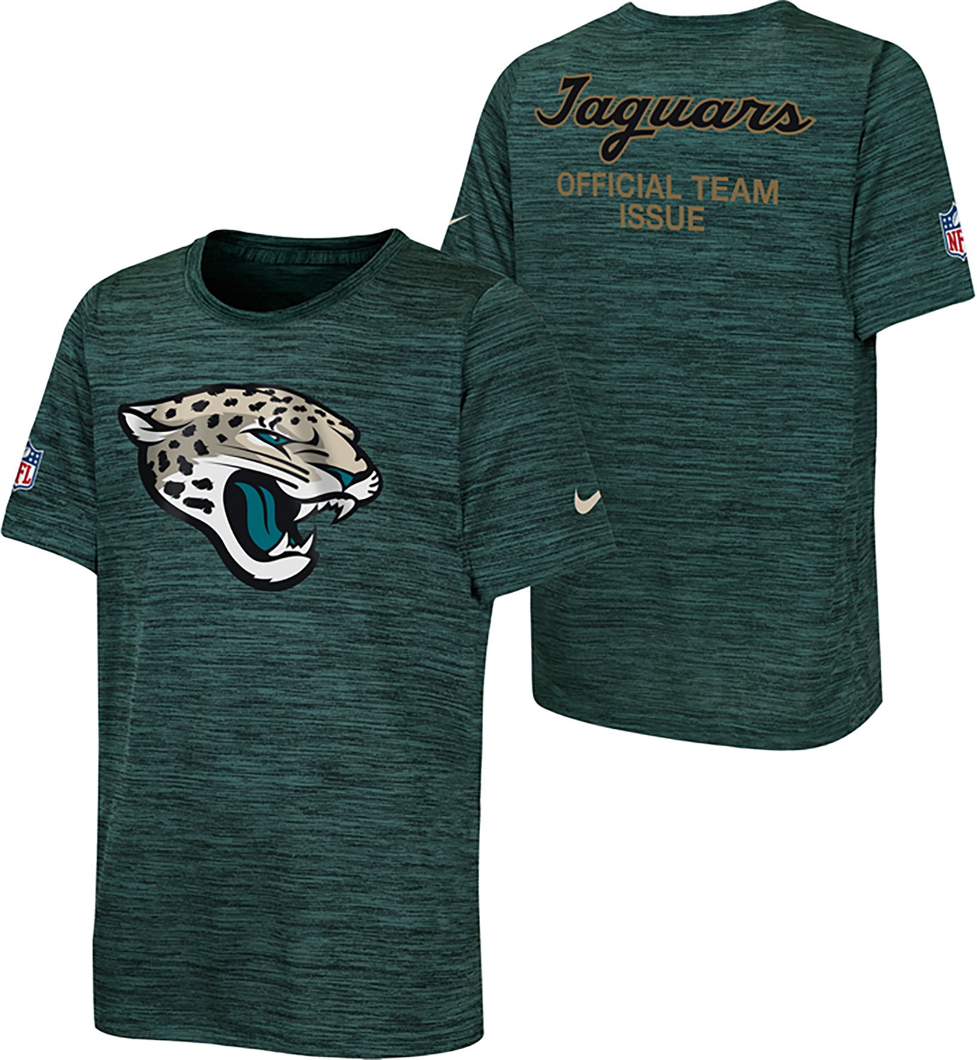 Nike Boys' Jacksonville Jaguars Rivalry Velocity T-Shirt - view number 3