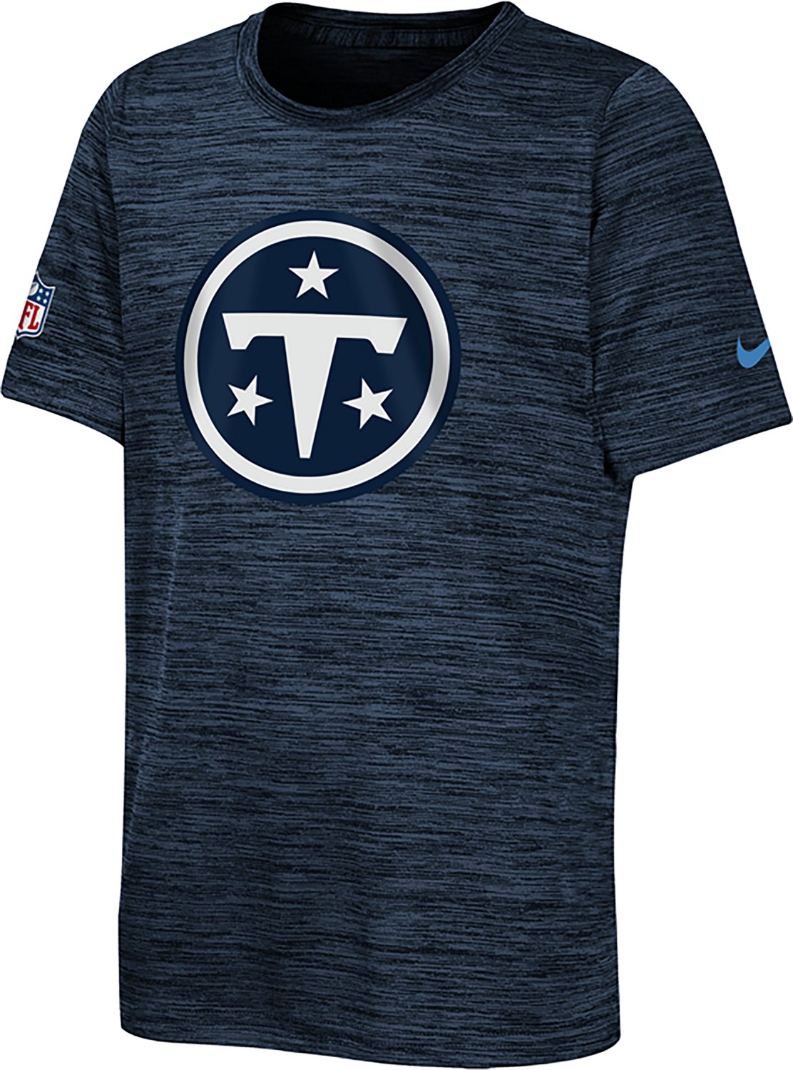 Nike Boys' Tennessee Titans Rivalry Velocity T-Shirt
