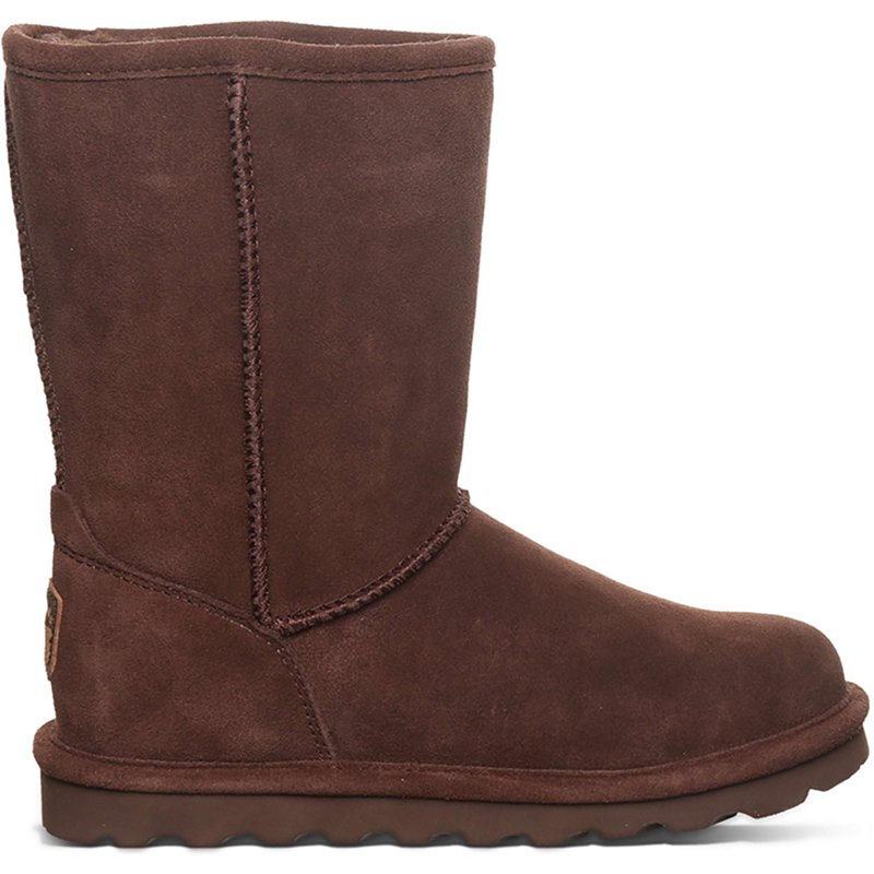 Bearpaw Women's Elle Round Toe Short Boots - Chicory