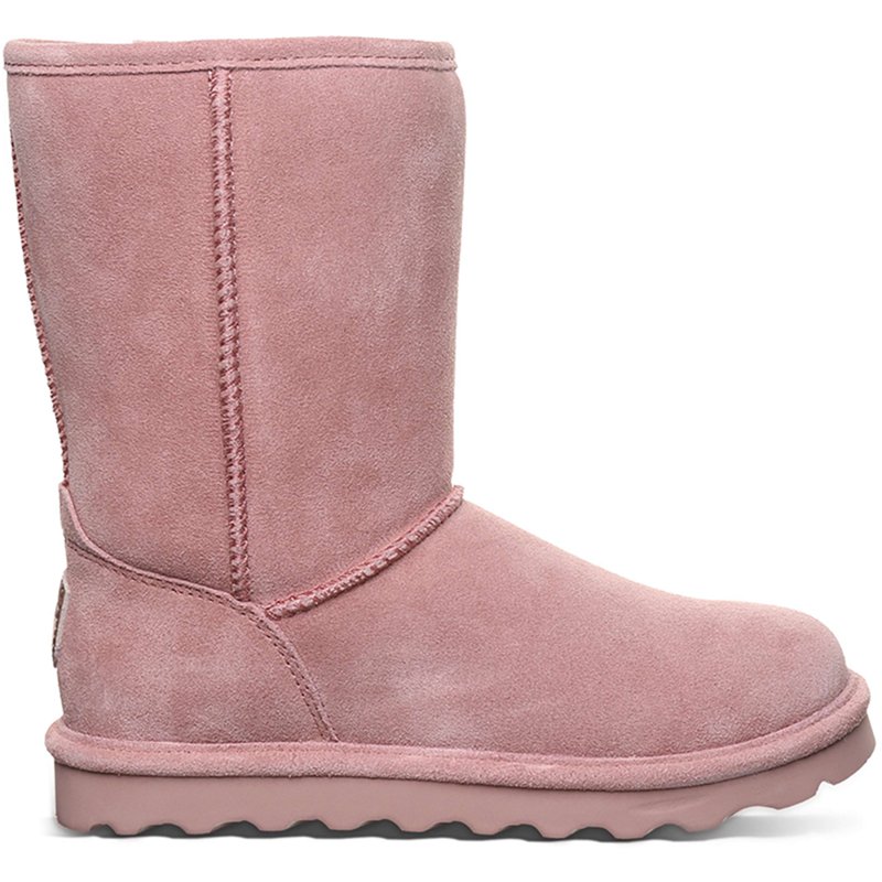 Bearpaw Women's Elle Round Toe Short Boots - Peony