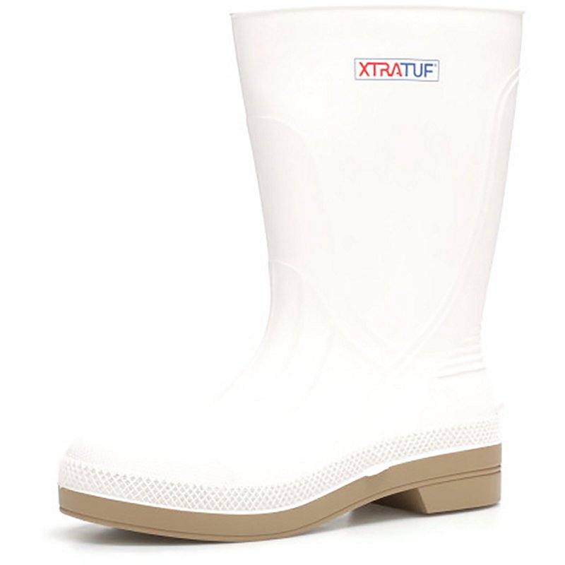 Xtratuf Men's Shrimp Boots, in White, Size 10 | by West Marine