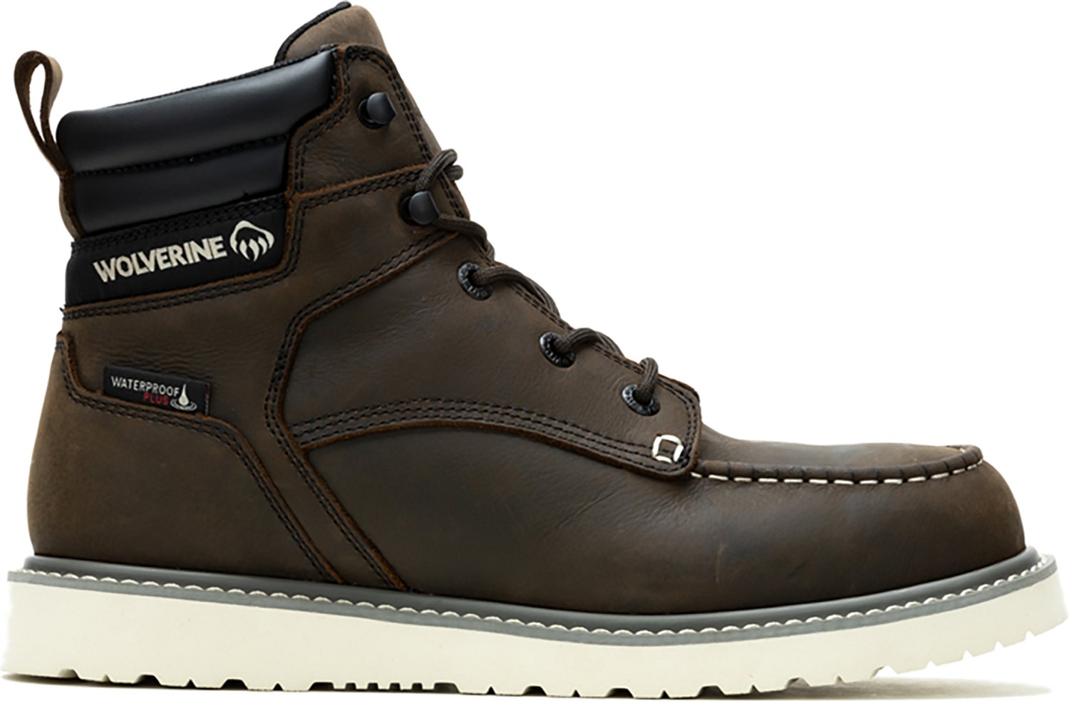 Wolverine Mens Tradesman Wedge Moc Toe Work Boots
