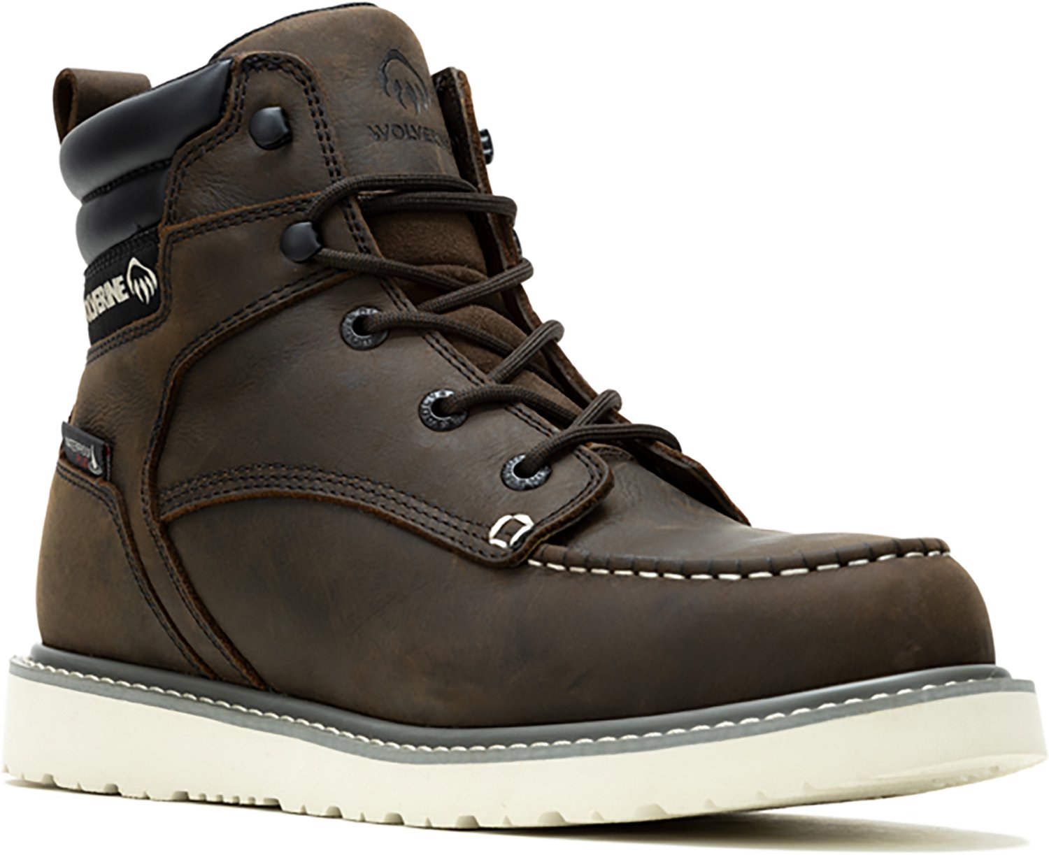Wolverine Mens Tradesman Wedge Moc Toe Work Boots - view number 2